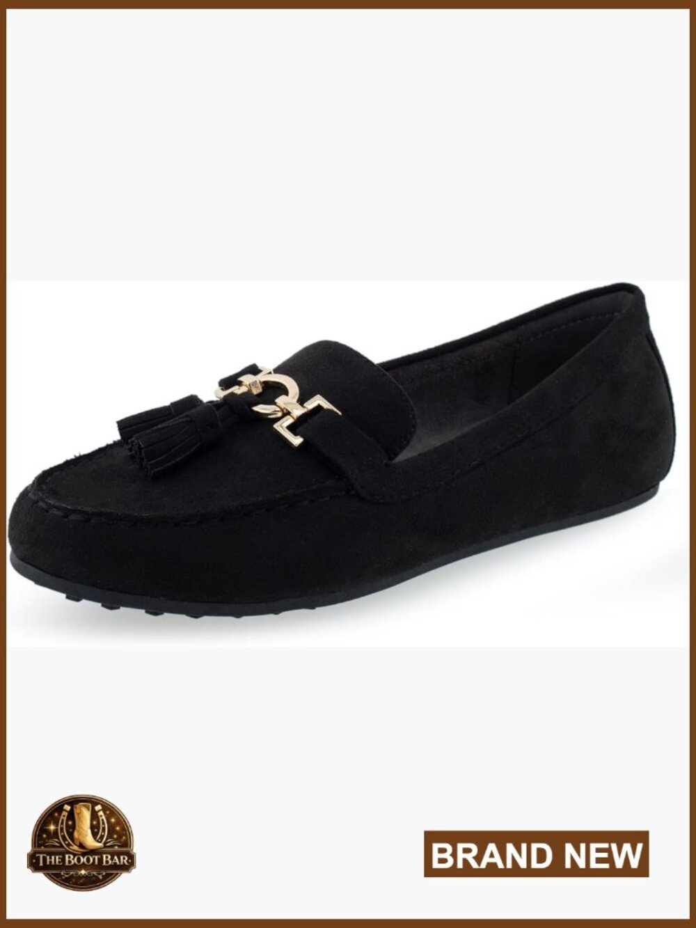 Memory Foam Tassel Loafer Slip On Flat Women's Shoes